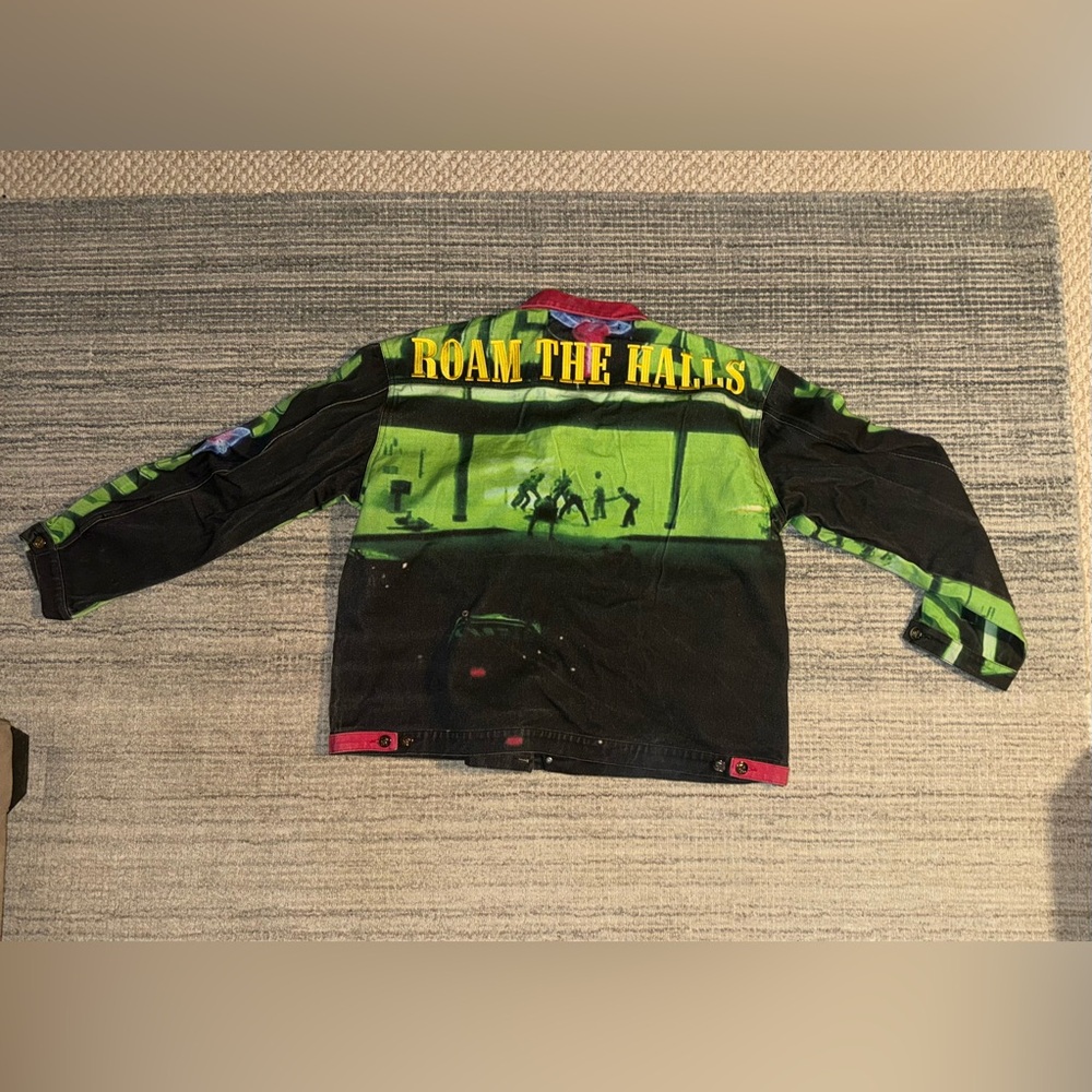 Roam the Halls “Natural Born Killers” Denim Jacket - Size XL - Picture 7 of 9